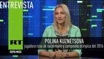 Entrevista con Polina Kuznetsova,  jugadora rusa de balonmano y campeona olímpica del 2016