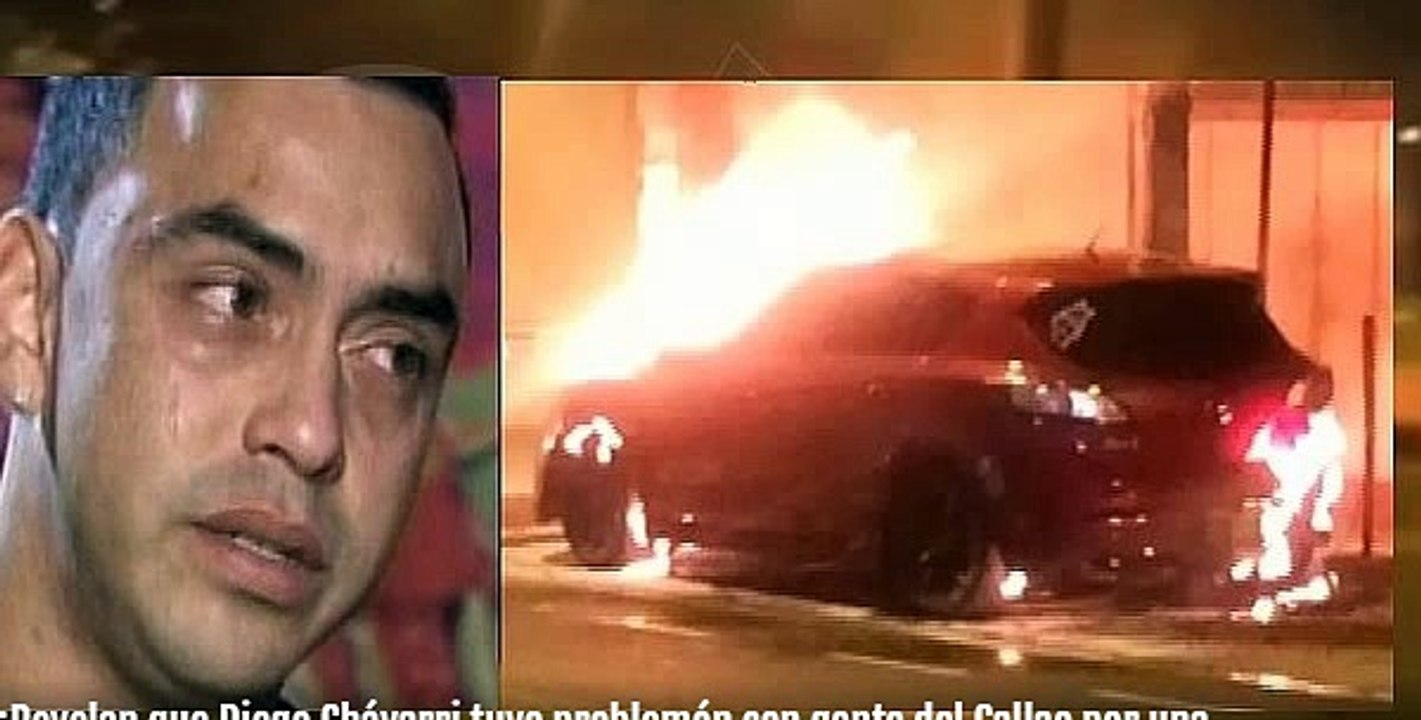 REVELAN QUE DIEGO CHÁVARRI TUVO PROBLEMÓN CON GENTE DEL CALLAO POR UNA MUJER