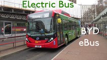 ELECTRIC BUS BYD D9UR Enviro200 MMC on London Buses route 507
