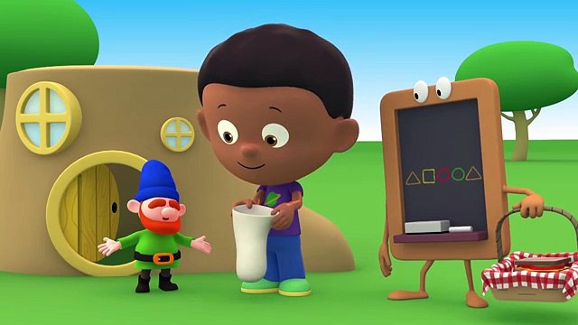 Мультик для самых маленьких Считаем с Полой цифры и фигуры для детей ПИКНИК с гномами