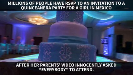 More than 1M guests RSVP to girl’s quinceañera after dad’s invite goes viral