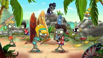 Plants vs Zombies 2   Beach Wave Trailer - YouTube