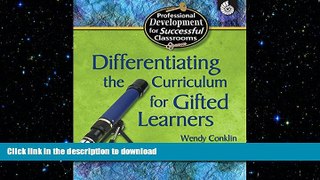 Hardcover Differentiating the Curriculum for Gifted Learners (Practical Strategies for Successful