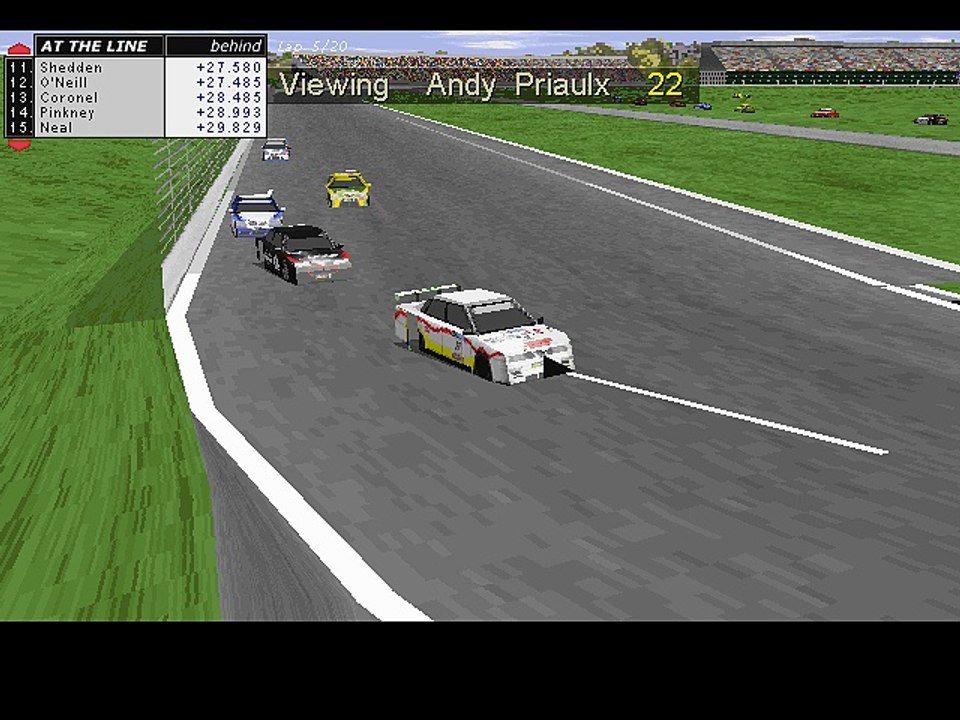 TCBY Virtual BTCC 2009 Rockingham Race 3