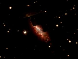 NASA - Hubble Zoom on starburst galaxy NGC 1569