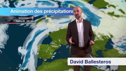 Prévisions météo pour la journée du samedi 10 décembre