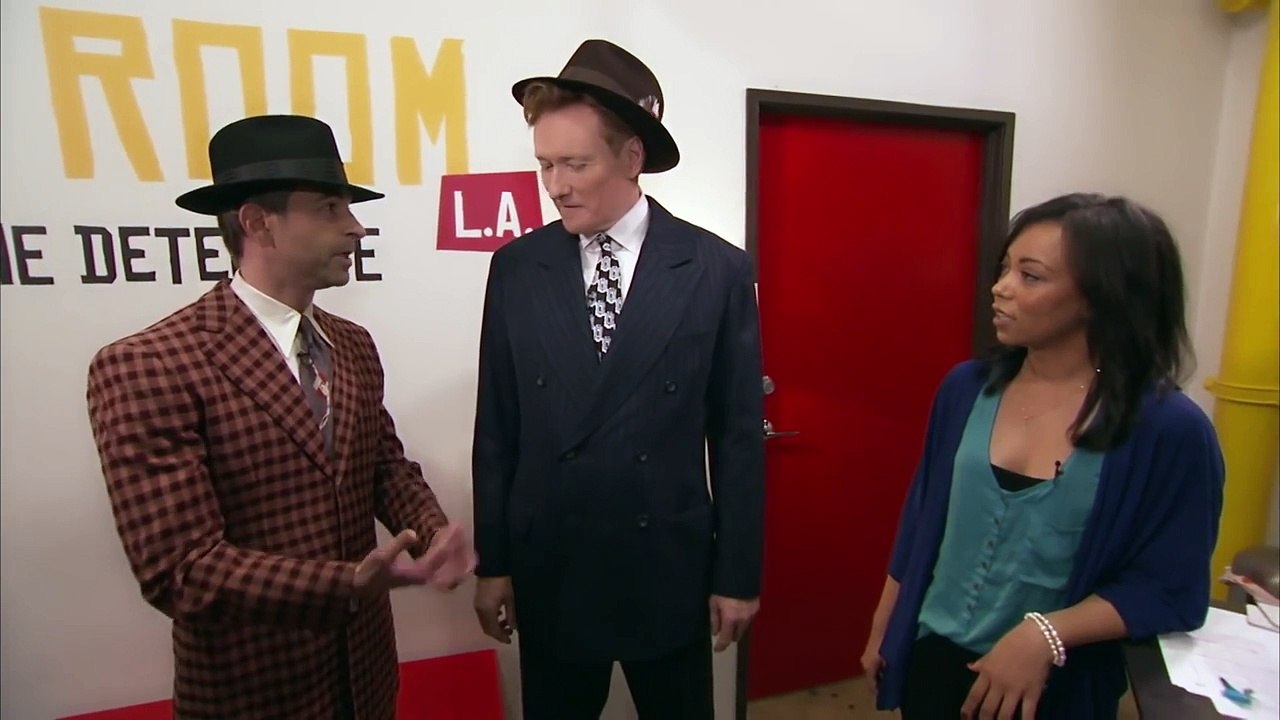 Conan & Jordan Schlansky Escape The Room - CONAN on TBS