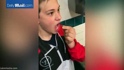 Boy swallows ghost pepper