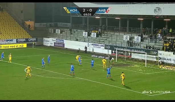 Connor O'Brien Goal HD - Horsens 3-0 Aalborg - 09.12.2016