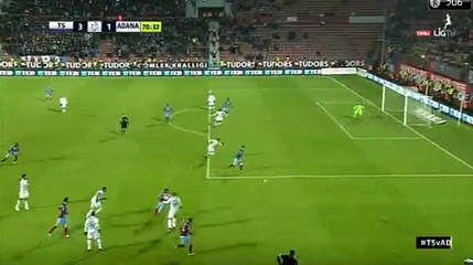 Yusuf Erdogan  Goal HD - Trabzonspor	3-1	Adanaspor AS 09.12.2016