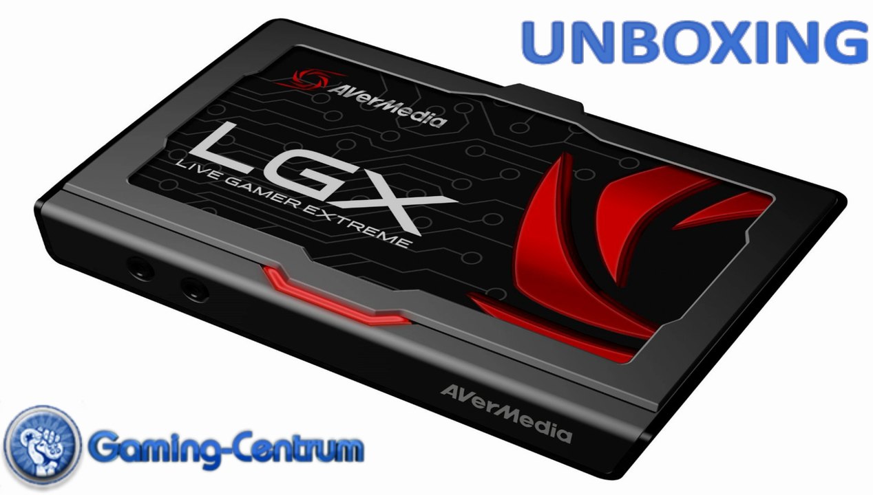 AVerMedia Live Gamer Extreme Unboxing