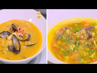 شوربة الحريرة - شوربة بسلة ووصفات أخرى | الشيف الحلقة كاملة