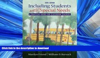 Pre Order Including Students With Special Needs: A Practical Guide for Classroom Teachers (with