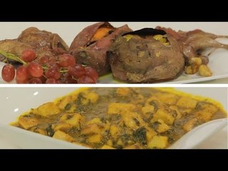 سمان بريزيه بصوص العنب - قلقاس بالخضرة | طبخة ونص الحلقة كاملة