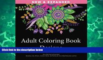 Pre Order Adult Coloring Book Designs: Stress Relieving Patterns, Mandalas, Cats, Flowers,