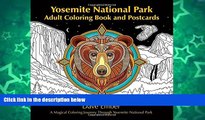 Pre Order Yosemite National Park, Adult Coloring Book and Postcards Dave Ember On CD