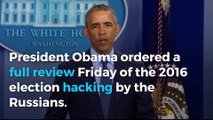 Obama orders full review into Russian hacking of presidential election