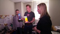 Conan Forces Jordan Schlansky To Clean His Filthy Office