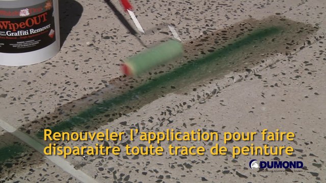 Dumond Chemicals | Décapant Anti-Graffitis Pour Surfaces Poreuses Watch Dog™ Wipe Out®