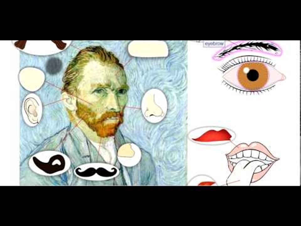 PJESET E FYTYRES NE ANGLISHT -THE PARTS OF THE FACE IN ENGLISH - MESIMI 5