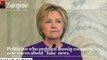 Hillary Clinton warns Americans about fake news