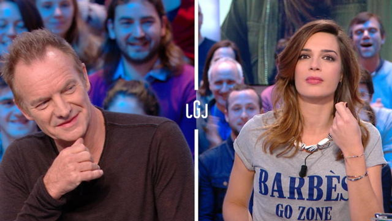 Ornella joue au guide pour Sting - Le Grand Journal - CANAL +