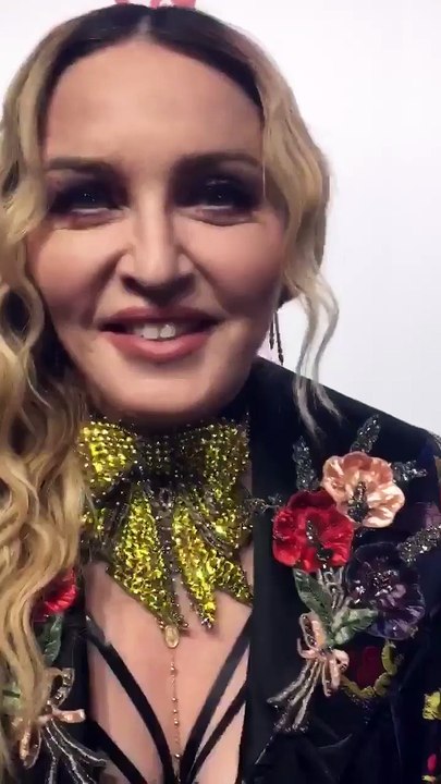 Madonna Billboard Twitter Video