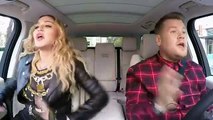 Madonna soprende con atrevido baile en el Carpool Karaoke