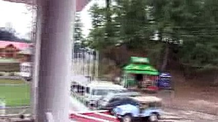 Pine park hotel balcony view in Shogran