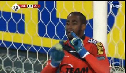 Brian Hamalainen Free Kick Goal HD - Lokeren 0 - 1	Waregem 09.12.2016