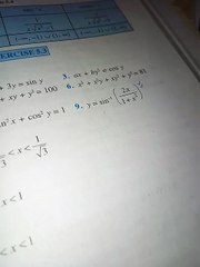 Can't See Anything Only Mathematics....