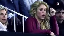 Shakira crazy reactions during ElClasico