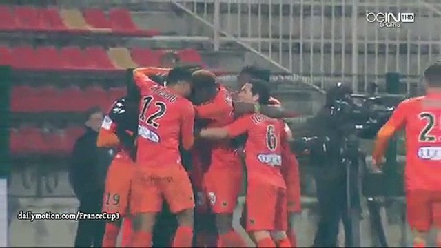 Clarck N'Sikulu Goal HD - Tours 0-1 Laval - 09.12.2016
