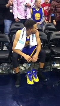 Despicable: Grown Man Tries To Steal Signed Steph Curry Shoes From A Kid!