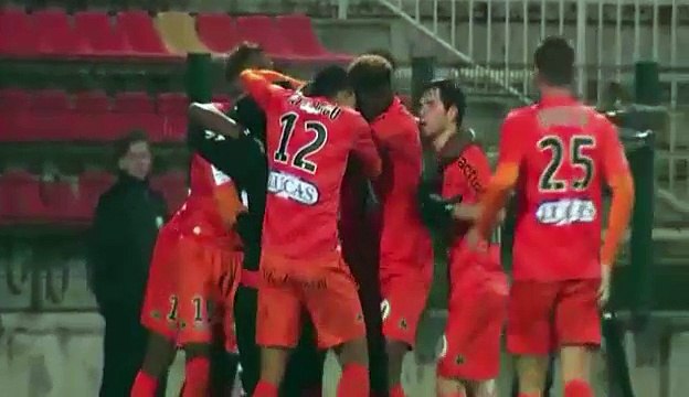 Tours FC 1-1 Stade Lavallois - Tous Les Buts (9.12.2016) - Ligue 2