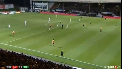 Leigh Griffiths Goal  - Partick 0-3 Celtic 09-12-2016