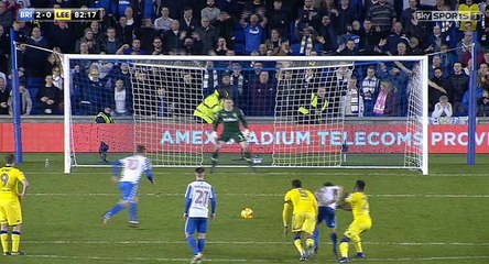 Hemed Penalty Goal HD - Brighton	2-0	Leeds 09.12.2016