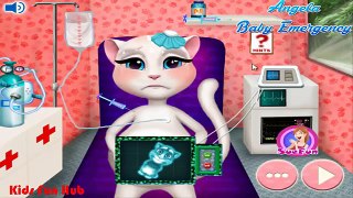 Angela Baby Emergency Doctor Games - Newborn Baby Games for Kids