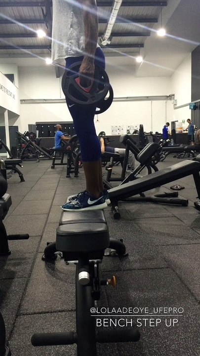 Legs - Bench Step Up