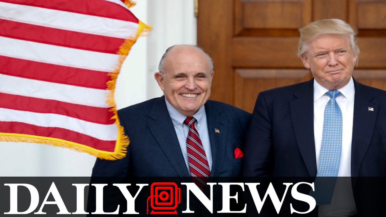 Rudy Giuliani Out Of Contention For Trump Secretary of State