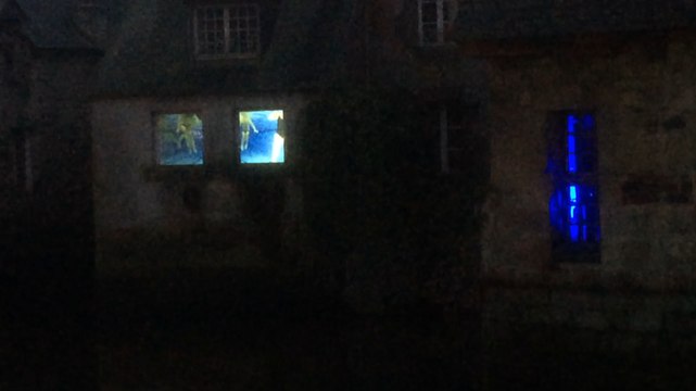 Nuit d'hiver à Landerneau