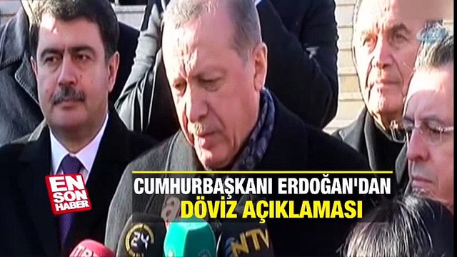 Cumhurbaşkanı Erdoğan'dan döviz açıklaması | En Son Haber