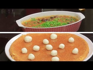 طاجن كبدة وقوانص بالفريك - كنافة بالقشطة | أتفضلوا عندنا حلقة كاملة