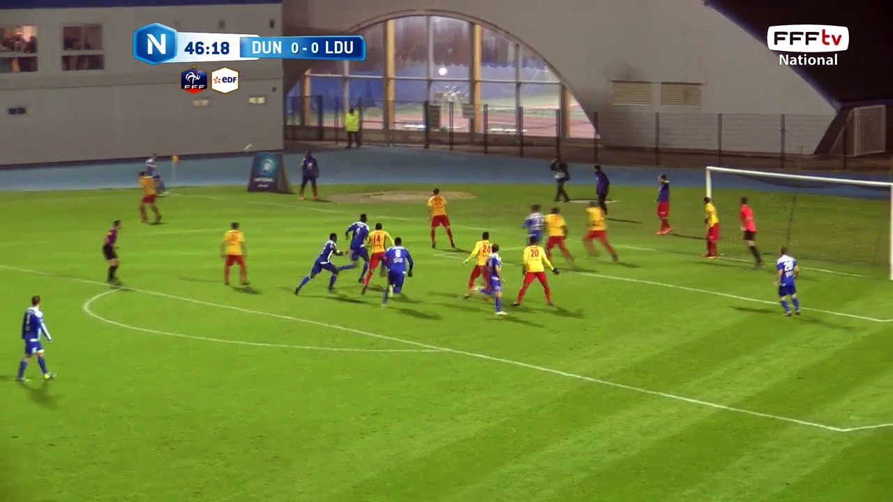 Corner remit en retrait