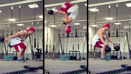 You&apos;ll Flip At This Guy&apos;s Acrobatic Gym Routine