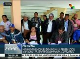 Colombia: indígenas y campesinos piden implementar acuerdo de paz