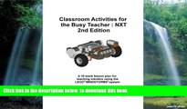 PDF [DOWNLOAD] Classroom Activities for the Busy Teacher: NXT (2nd Ed) READ ONLINE