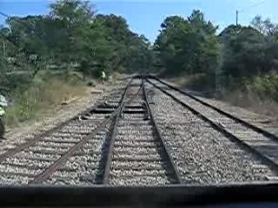 En cabine de l'X 4590