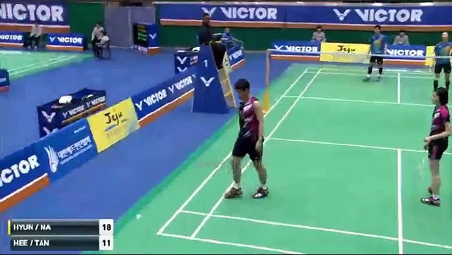 JEJU VICTOR 2016 Korea Masters Championships | SF | KO Sung Hyun/KIM Ha Na - Yong Kai Terry HEE/Wei Han TAN
