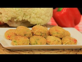 أقراص القرنبيط المخبوزة | أماني رفعت